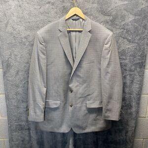 Vintage Ralph Ralph Lauren Blazer Men‎ 47 Silk Wool Tattersall Sport Coat RRL